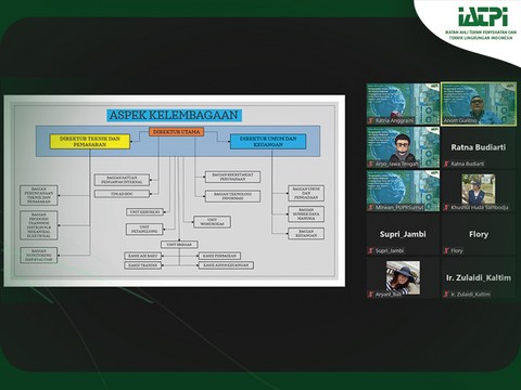 WEBINAR PENGELOLAAN SISTEM PENYEDIAAN AIR MINUM REGIONAL (TINJAUAN ASPEK TEKNIK DAN NON TEKNIS MELALUI STUDI KASUS SPAM REGIONAL JAWA TENGAH