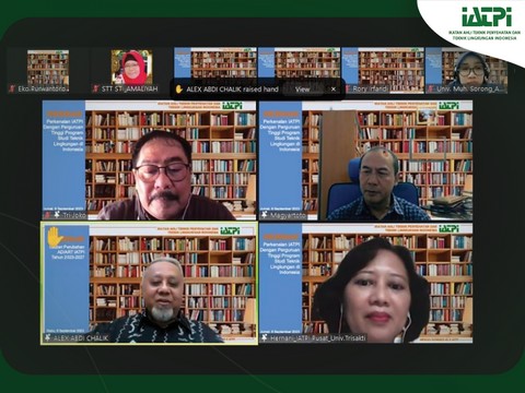 WEBINAR “PERKENALAN IATPI DENGAN PERGURUAN TINGGI PROGRAM STUDI TEKNIK LINGKUNGAN DI INDONESIA”
