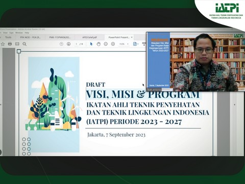 WEBINAR PRA KONGRES IATPI 2023 “MASUKAN VISI, MISI DAN PROGRAM KERJA TAHUN 2023-2027”