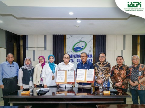 IATPI DAN PERPAMSI TANDATANGANI PERJANJIAN KERJASAMA PENINGKATAN KINERJA DAN PENYEHATAN PERUSAHAAN AIR MINUM DI INDONESIA