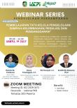 Webinar "Pembelajaran Tata Kelola Pengelolaan Sampah: Kelembagaan, Regulasi, dan Penganggaran"